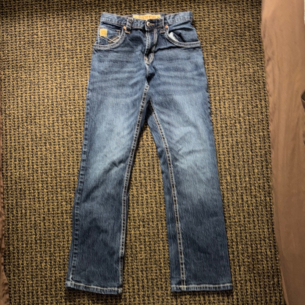 Cinch Women’s Cotton Blend Stretch Denim Bootcut Jeans Size 16R